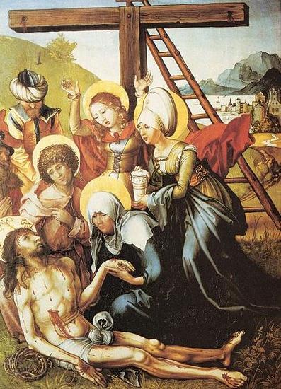 Albrecht Durer Die sieben Schmerzen Maria, Mitteltafel oil painting image